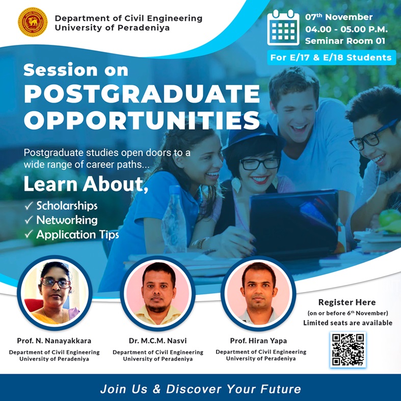 Session on Postgraduate Opportunities