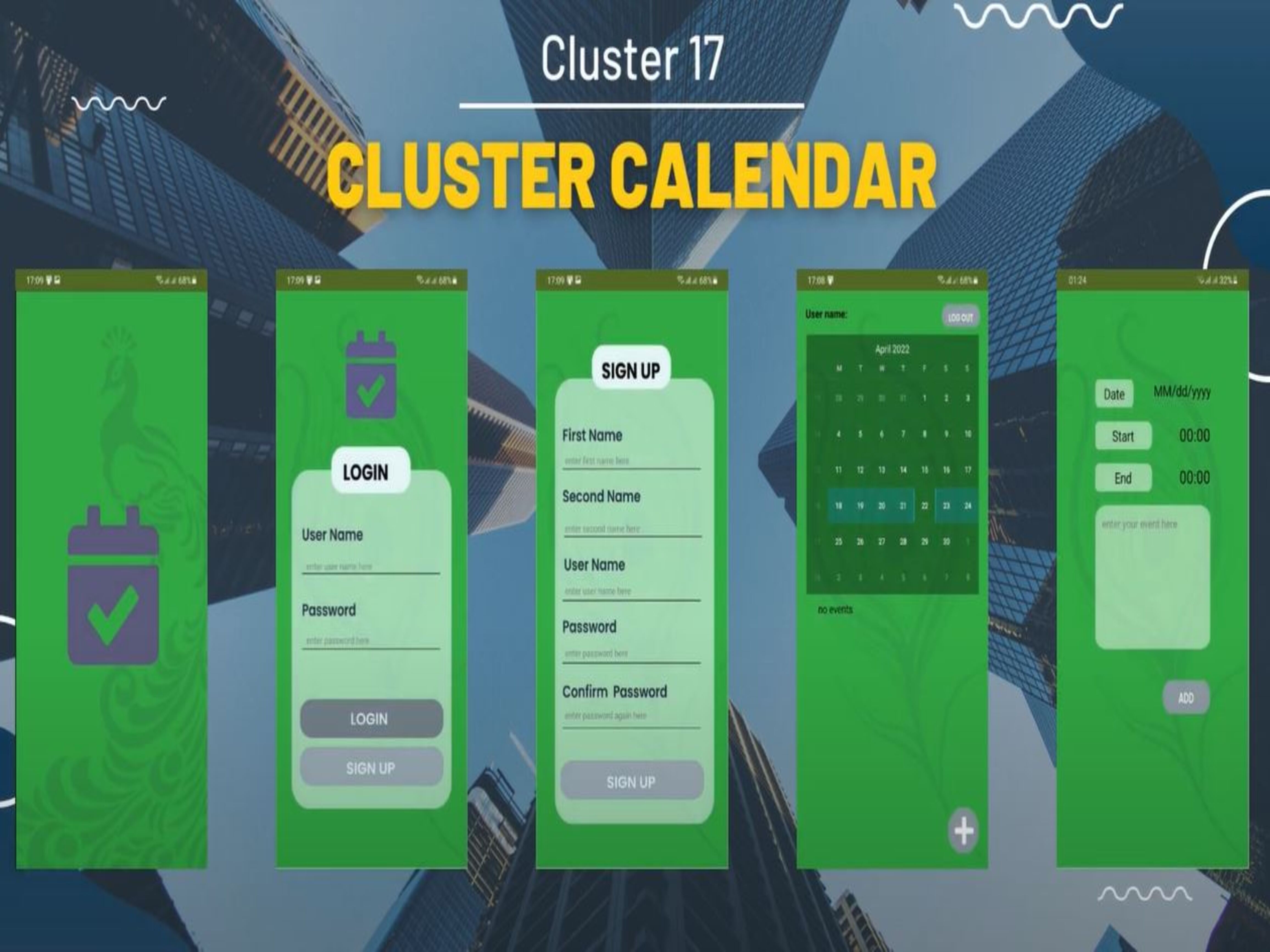 Cluster Calendar