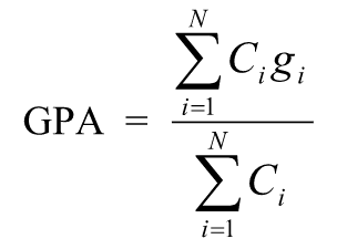gpa formula