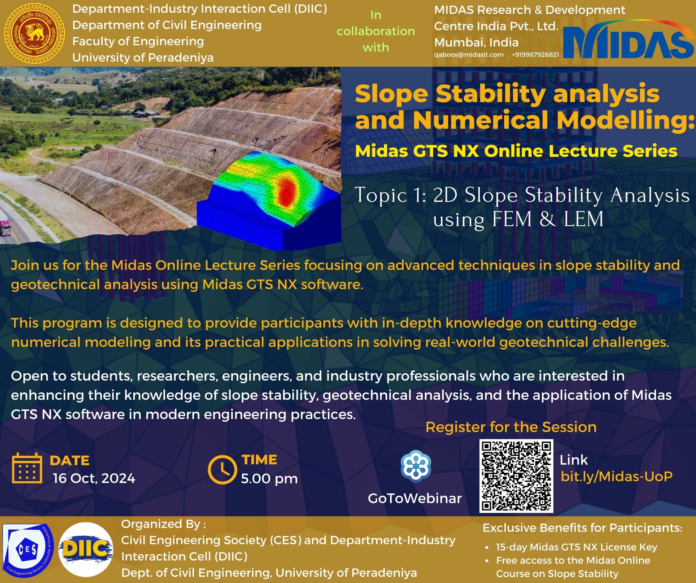 Midas GTS NX Online Lecture Series