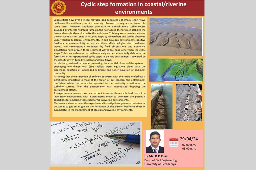 Cyclic step formation in coastal/riverine environments