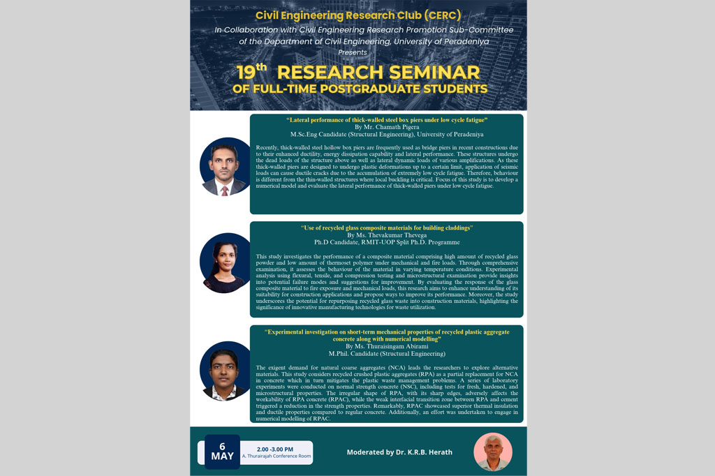 19th Research Seminar of Full-Time Postgraduate Students