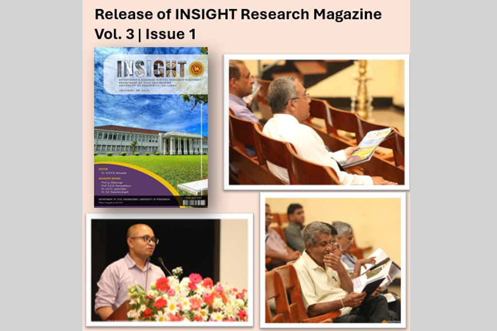 Release of INSIGHT Research Magazine Vol. 3 | Issue 1