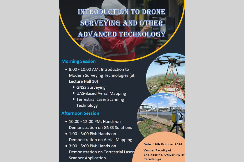 Session on Introduction to Drone Surveying and Other Advanced Technology 