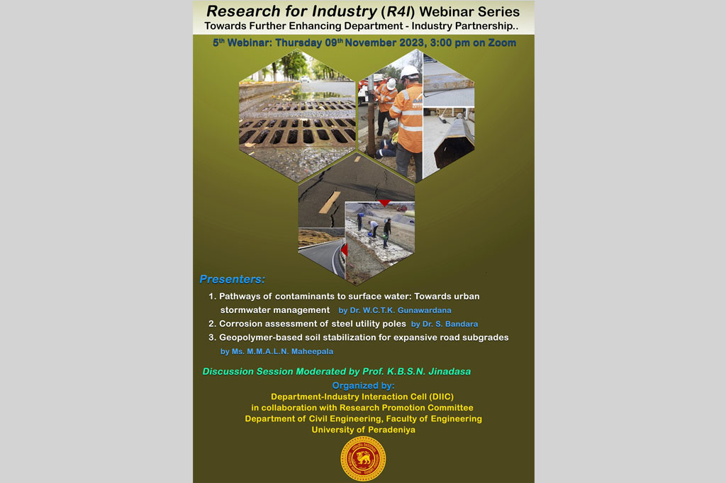 5th Research for Industry (R4I) Webinar