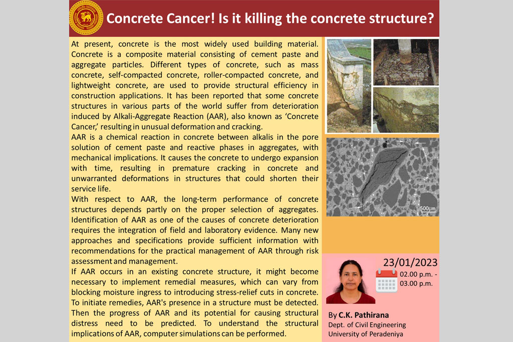 Concrete Cancer! Is it killing the concrete structure?