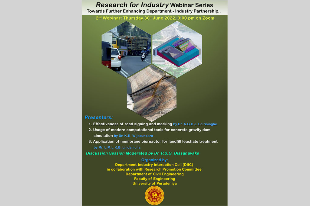 2nd session of the Research for Industry (R4I) webinar series organized by DIIC