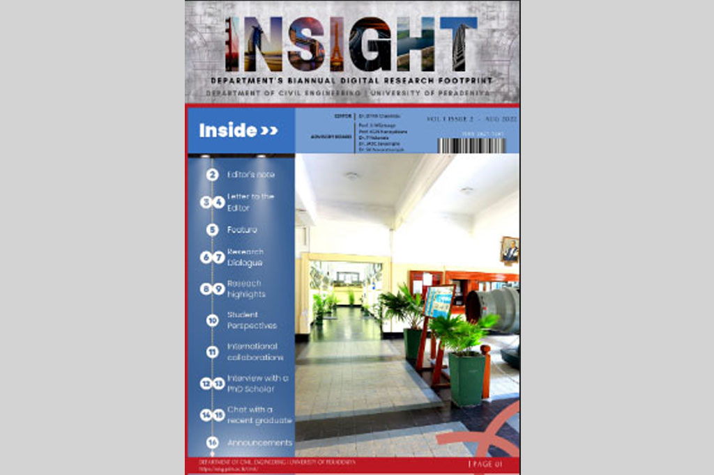 Second Issue of Insight Research Magazine Launched