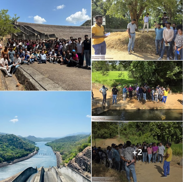 Civil Engineering students (E/20)- field trip to explore irrigation systems