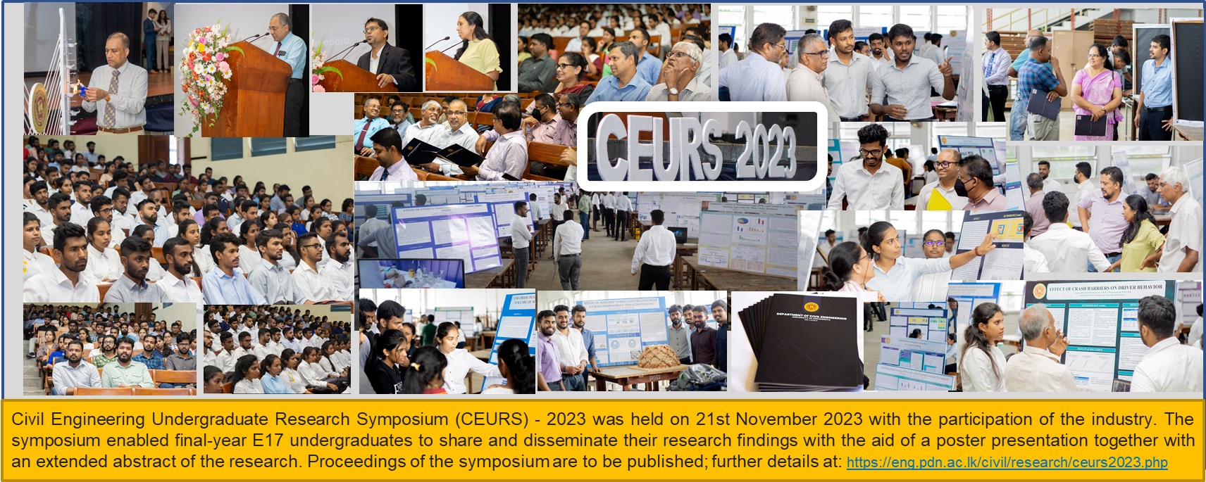 Civil Engineering Undergraduate Research Symposium (CEURS) - 2023
