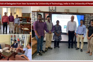 Visit of Delegates from Veer Surendra Sai University of Technology India