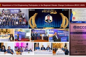 Department of Civil Engineering Participates in the Regional Climate Change Conference (RCCC 2025)