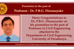 Promotion to Professor in Civil Engineering