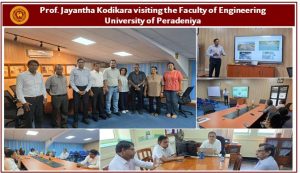 Prof. Jayantha Kodikara Visiting the Faculty Of Engineering