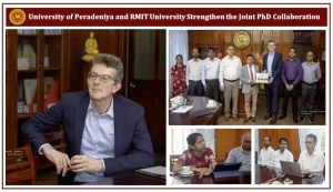 𝐔𝐧𝐢𝐯𝐞𝐫𝐬𝐢𝐭𝐲 𝐨𝐟 𝐏𝐞𝐫𝐚𝐝𝐞𝐧𝐢𝐲𝐚 𝐚𝐧𝐝 𝐑𝐌𝐈𝐓 𝐔𝐧𝐢𝐯𝐞𝐫𝐬𝐢𝐭𝐲 𝐒𝐭𝐫𝐞𝐧𝐠𝐭𝐡𝐞𝐧 𝐭𝐡𝐞 𝐉𝐨𝐢𝐧𝐭 𝐏𝐡𝐃 𝐂𝐨𝐥𝐥𝐚𝐛𝐨𝐫𝐚𝐭𝐢𝐨𝐧