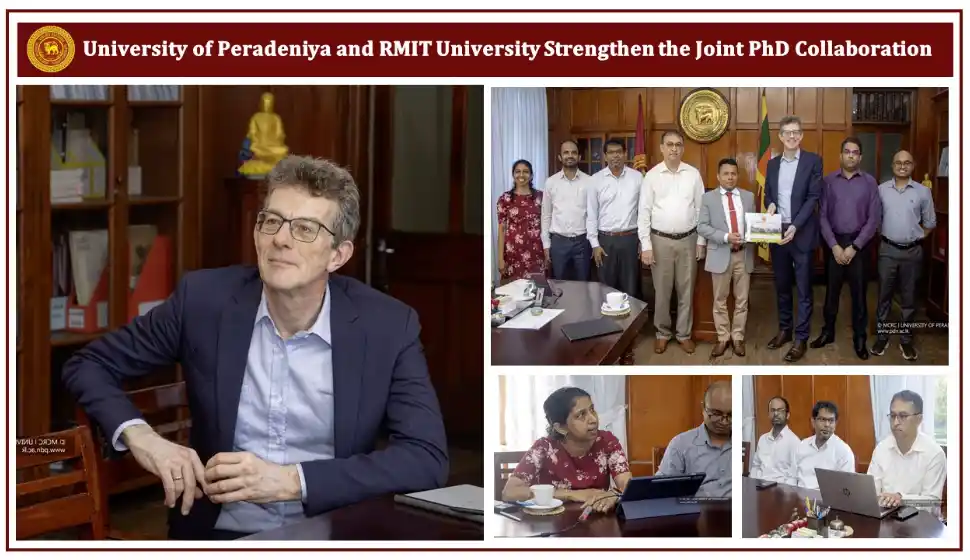 𝐔𝐧𝐢𝐯𝐞𝐫𝐬𝐢𝐭𝐲 𝐨𝐟 𝐏𝐞𝐫𝐚𝐝𝐞𝐧𝐢𝐲𝐚 𝐚𝐧𝐝 𝐑𝐌𝐈𝐓 𝐔𝐧𝐢𝐯𝐞𝐫𝐬𝐢𝐭𝐲 𝐒𝐭𝐫𝐞𝐧𝐠𝐭𝐡𝐞𝐧 𝐭𝐡𝐞 𝐉𝐨𝐢𝐧𝐭 𝐏𝐡𝐃 𝐂𝐨𝐥𝐥𝐚𝐛𝐨𝐫𝐚𝐭𝐢𝐨𝐧