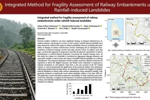 Integrated method for fragility assessment of railway