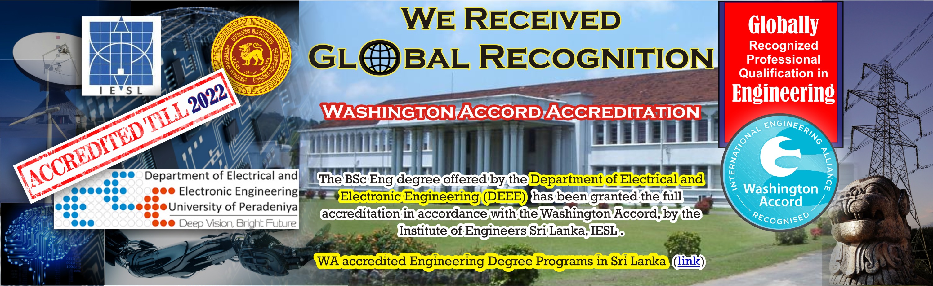 WA Accreditation upto 2022