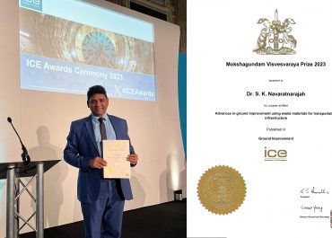 ICE Award for the Best Paper by Overseas Authors