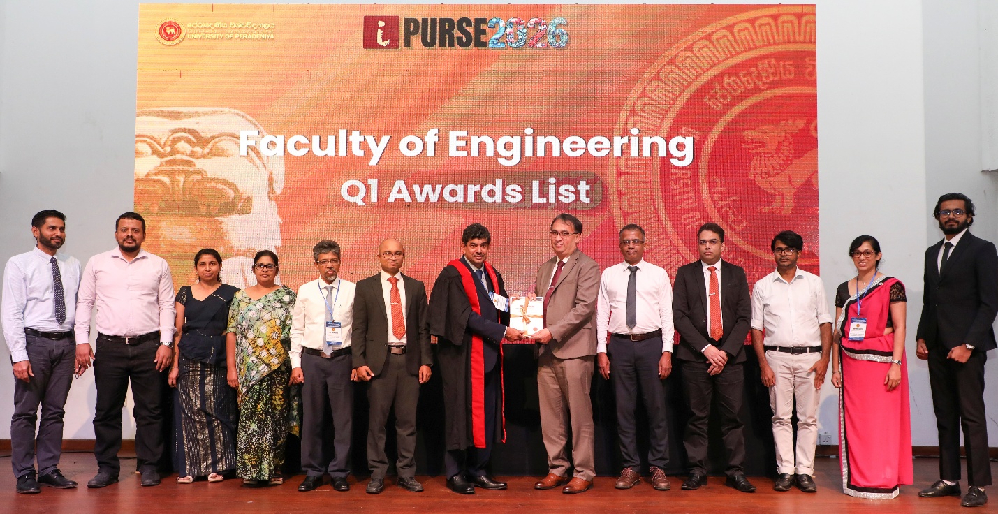 iPURSE Award Recipients of the Faculty of Engineering