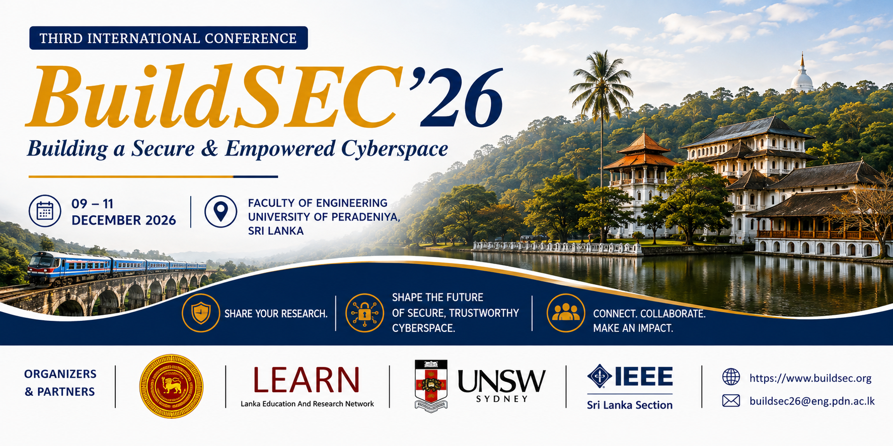 BuildSEC’26 – Third International Conference on Cybersecurity, Privacy, and Digital Trust