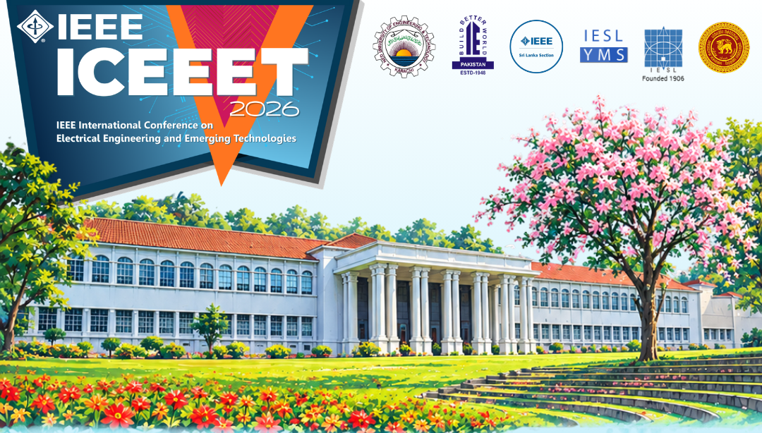 IEEE ICEEET 2026: International Conference on Electrical Engineering and Emerging Technologies